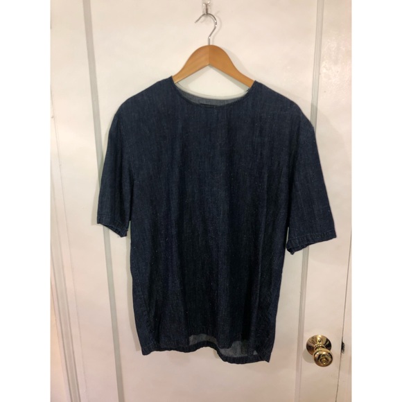 Boxes Denim Tee Shirt - Picture 1 of 3